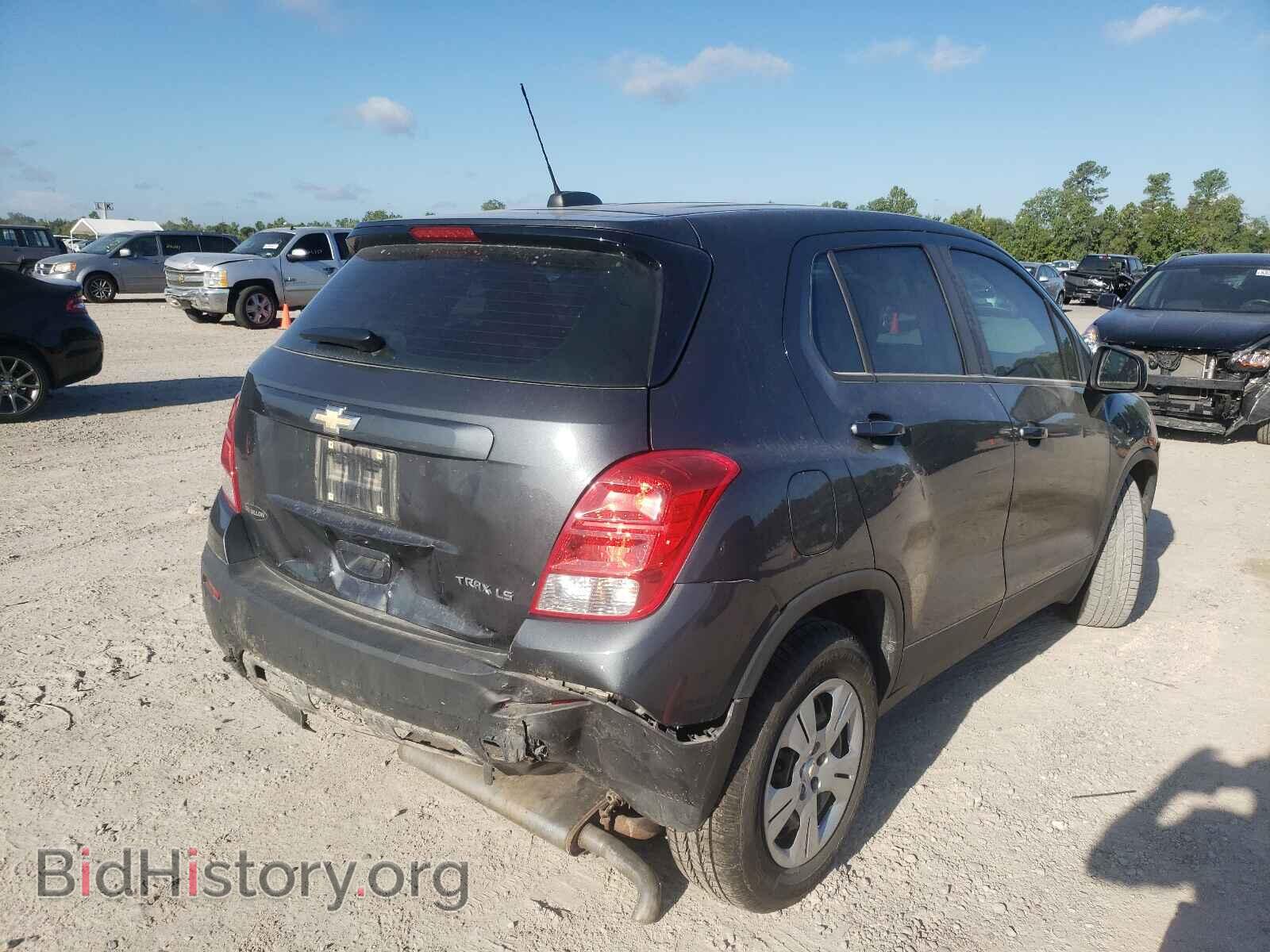 2016 CHEVROLET TRAX - VIN: 3GNCJKSB4GL254786 - Фото 4