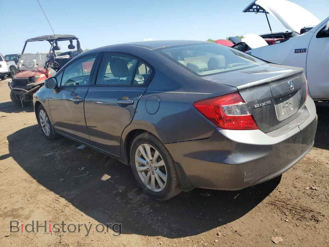 2012 HONDA CIVIC - VIN: 2HGFB2F96CH322827 - Фото 2