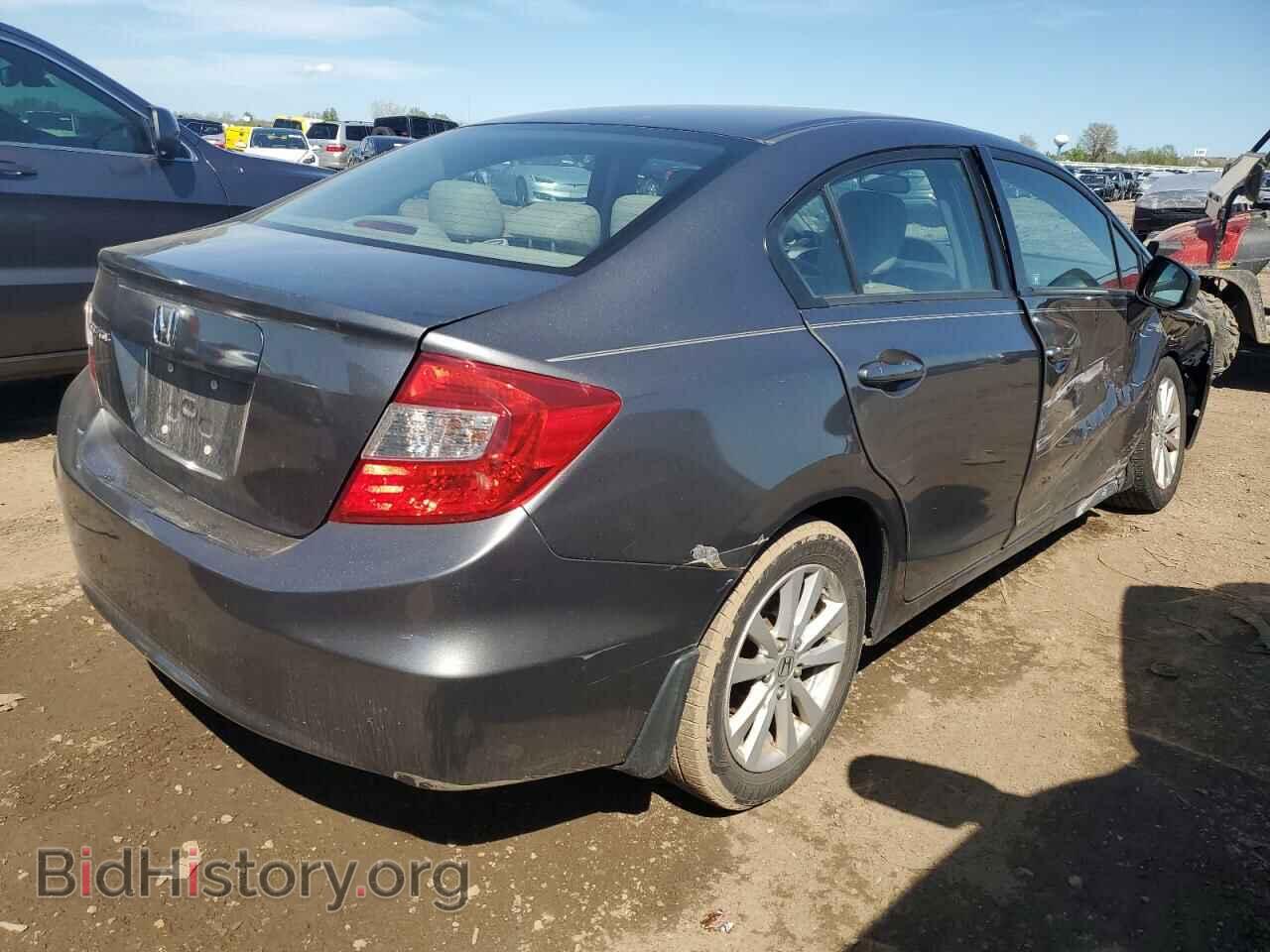 2012 HONDA CIVIC - VIN: 2HGFB2F96CH322827 - Фото 3
