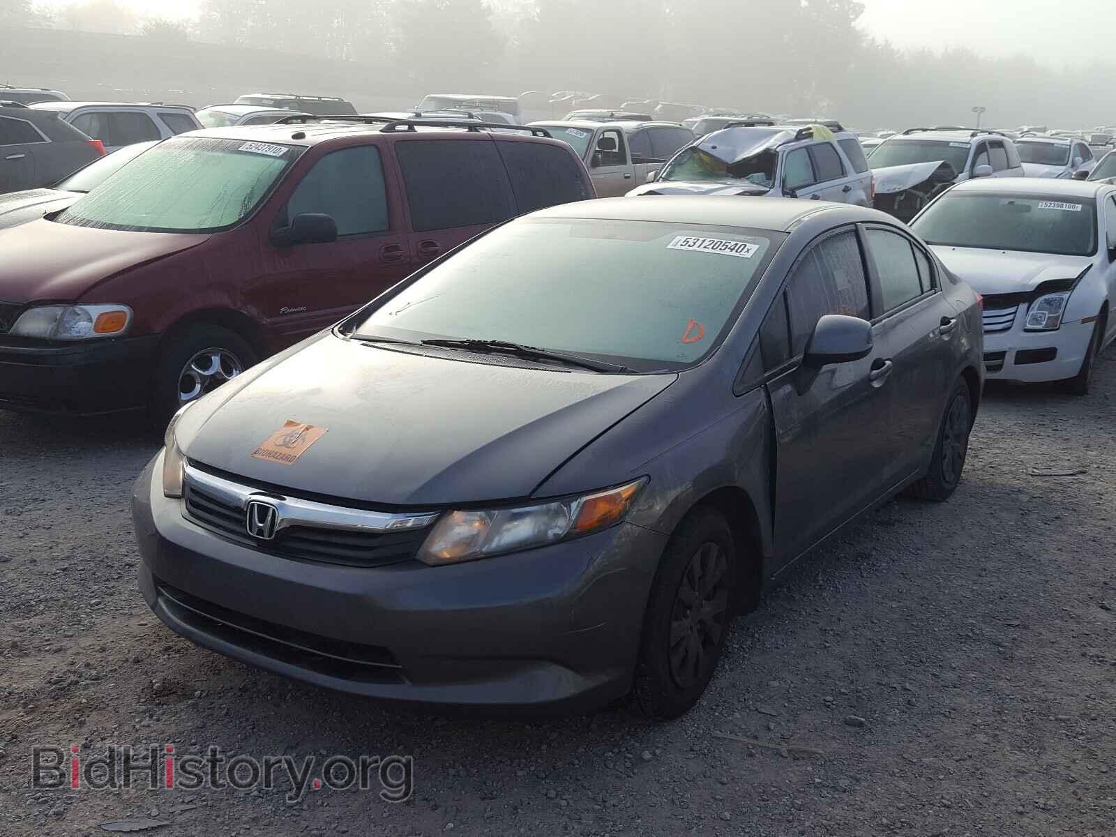 2012 HONDA CIVIC - VIN: 19XFB2F5XCE109497 - Фото 2
