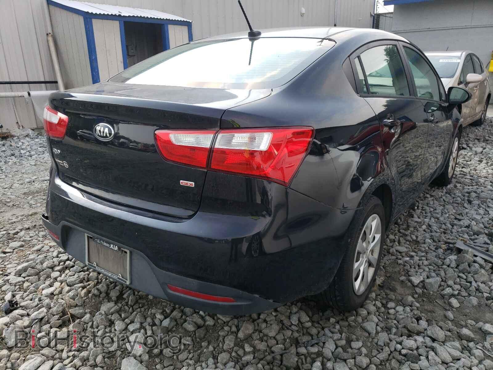 2015 KIA RIO - VIN: KNADM4A37F6428611 - Фото 4