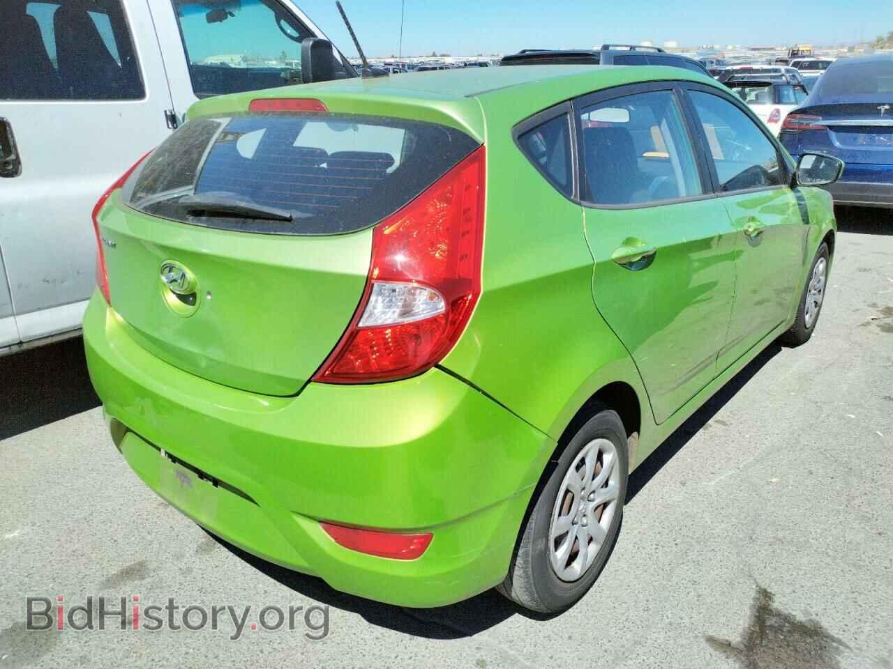 2012 HYUNDAI ACCENT - VIN: KMHCT5AE4CU007053 - Фото 4