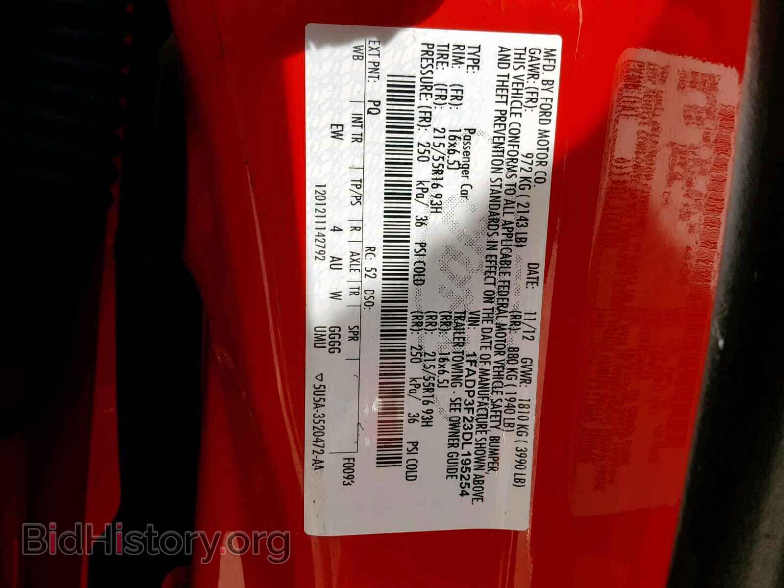 2013 FORD FOCUS - VIN: 1FADP3F23DL195254 - Photo 10