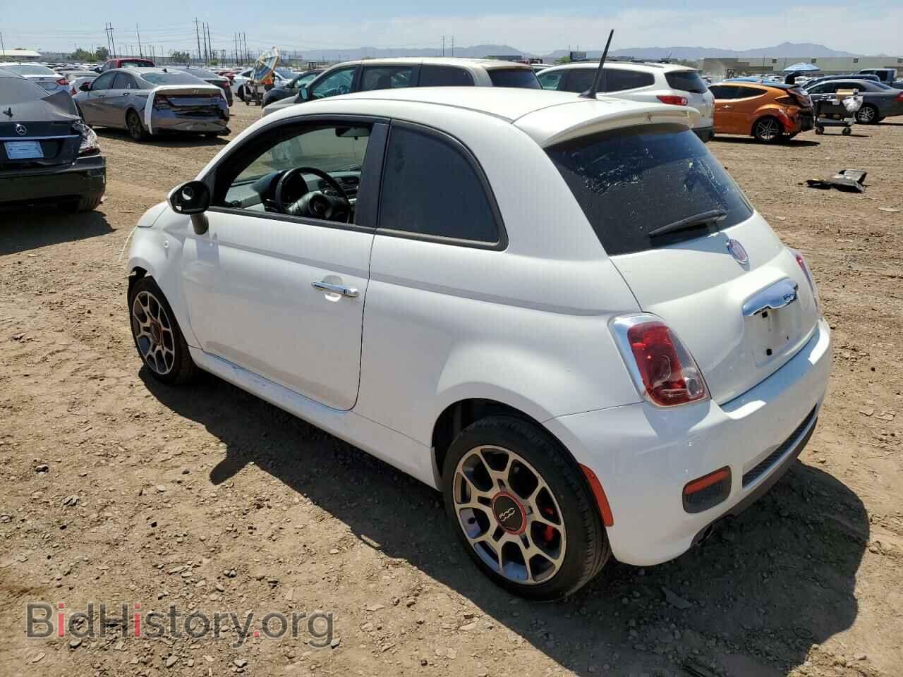 2012 FIAT 500 - VIN: 3C3CFFBR7CT386230 - Фото 2