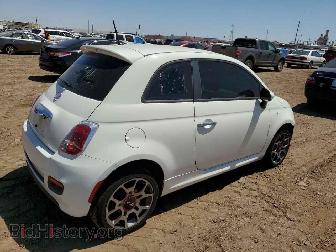2012 FIAT 500 - VIN: 3C3CFFBR7CT386230 - Фото 3