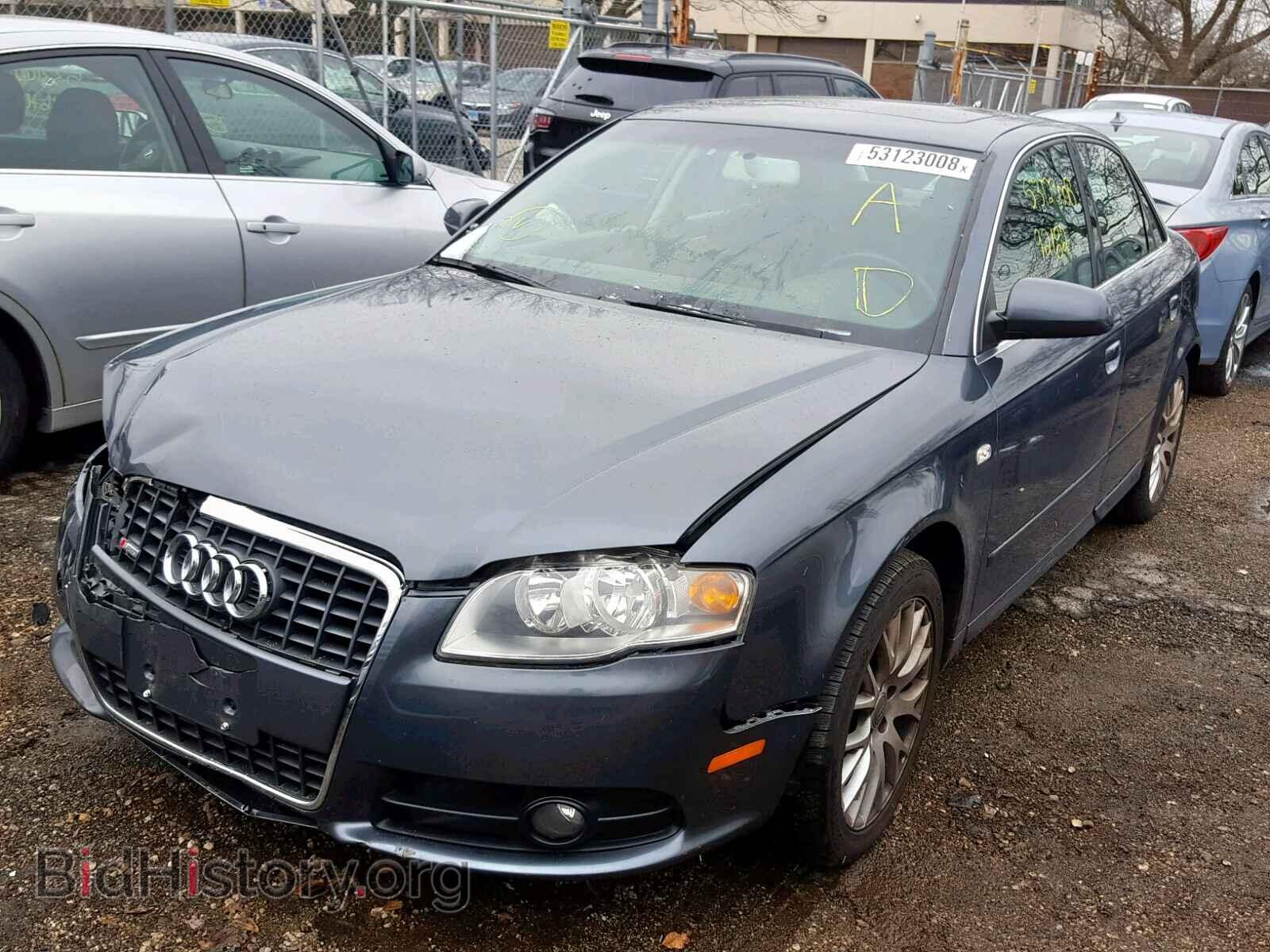 2008 AUDI A4 - VIN: WAUDF78EX8A135515 - Фото 2