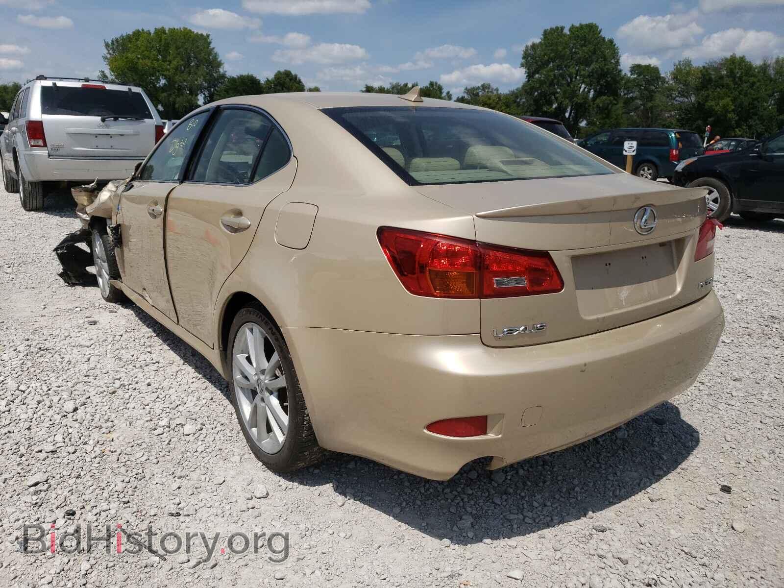 2007 LEXUS IS - VIN: JTHBE262X75015924 - Фото 3