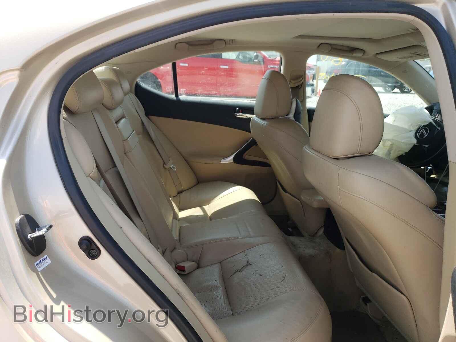 2007 LEXUS IS - VIN: JTHBE262X75015924 - Фото 6