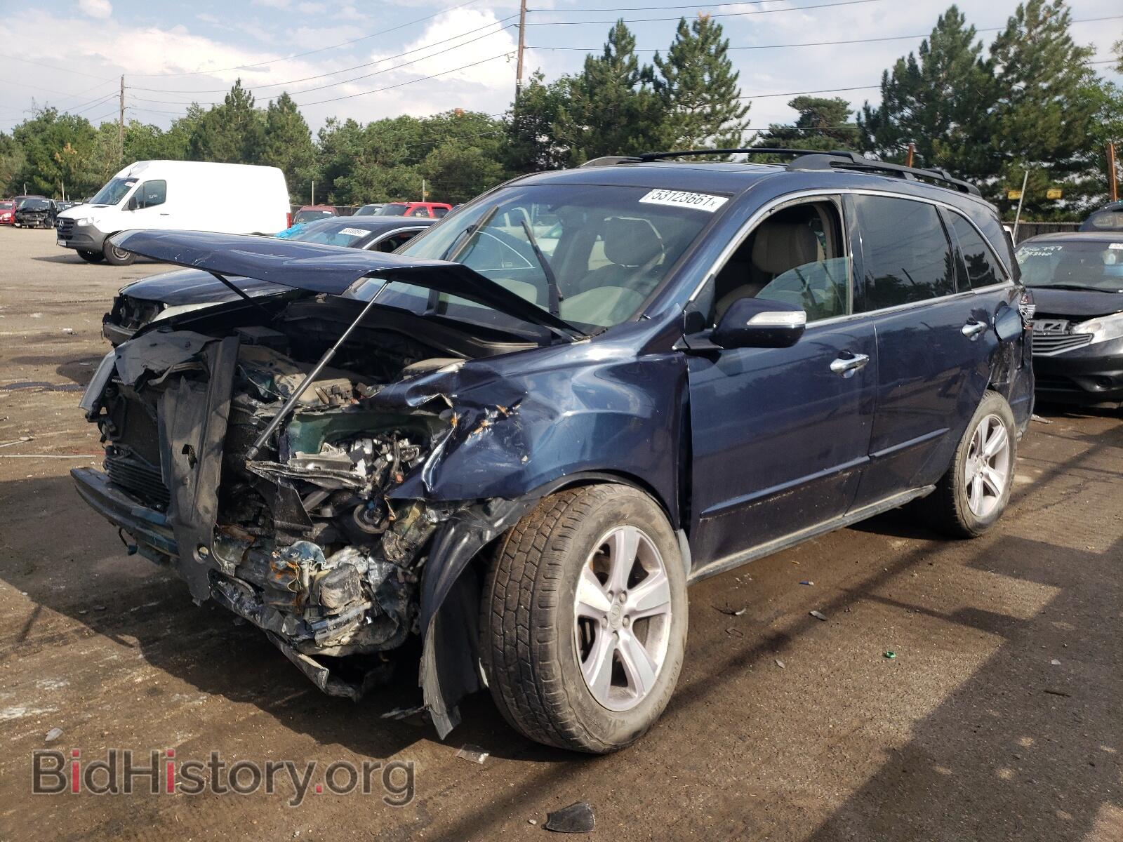 2013 ACURA MDX - VIN: 2HNYD2H48DH506648 - Фото 2