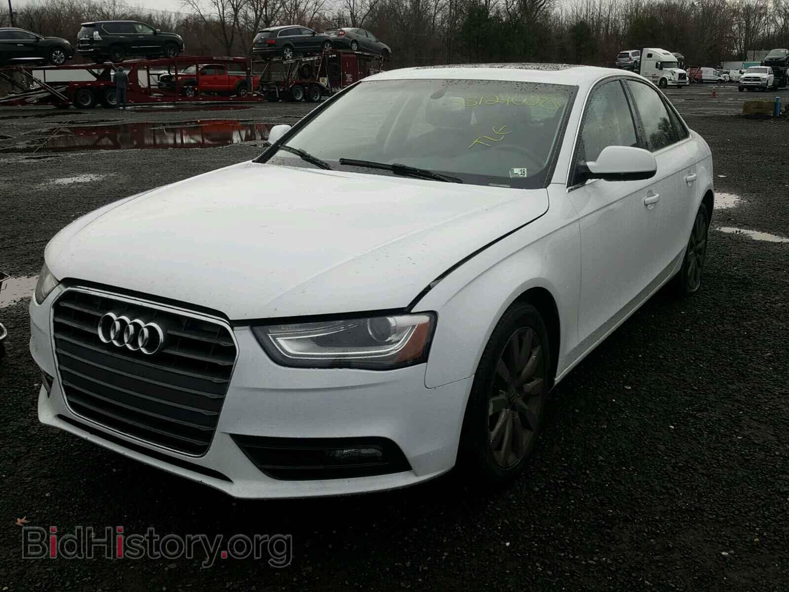 2013 AUDI A4 - VIN: WAUBFAFL9DN008442 - Photo 2