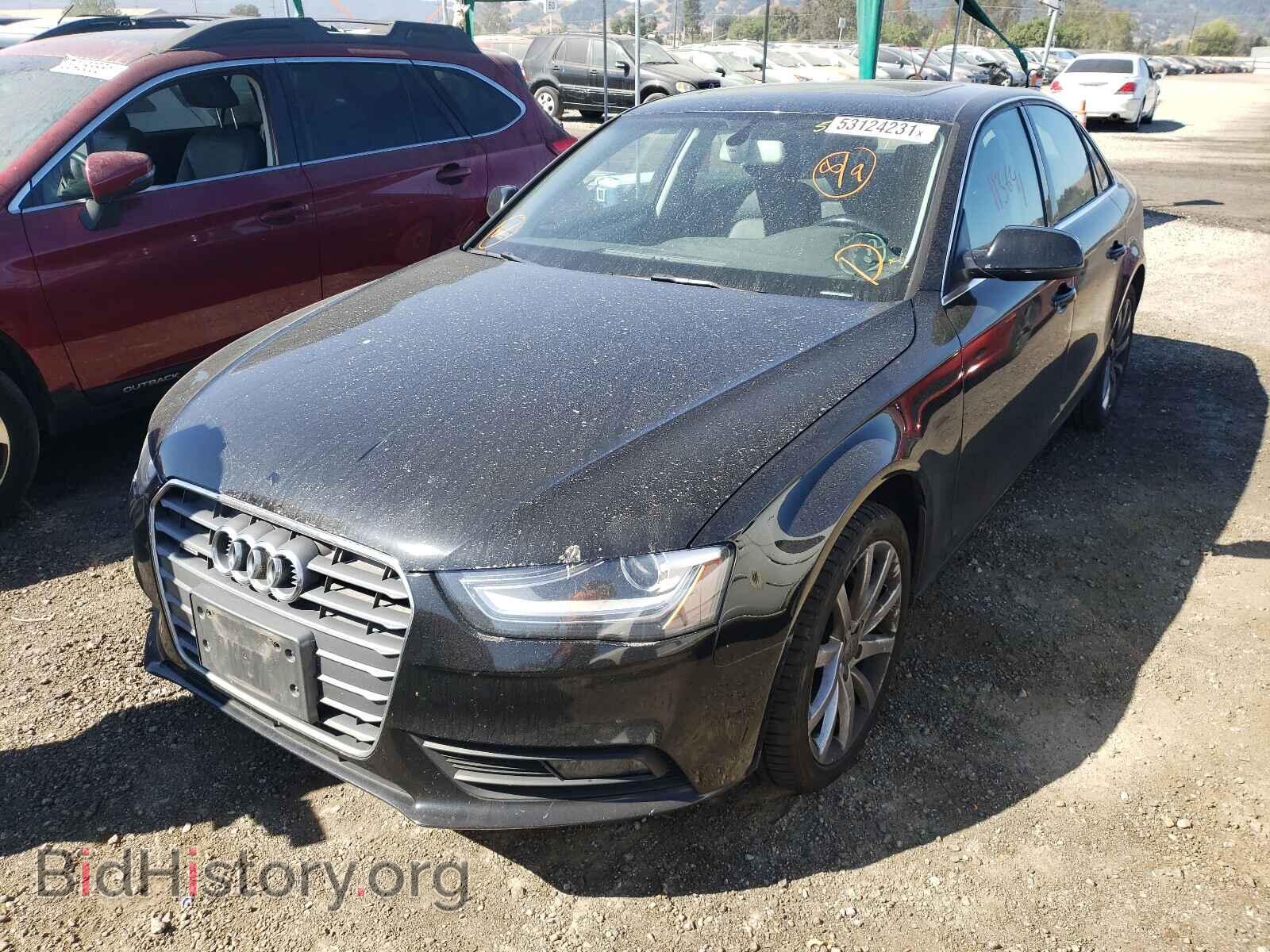 2013 AUDI A4 - VIN: WAUBFAFLXDN035357 - Фото 2