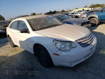 2008 Chrysler SEBRING Sebring LX, белый — VIN 1C3LC46J18N244660, Copart