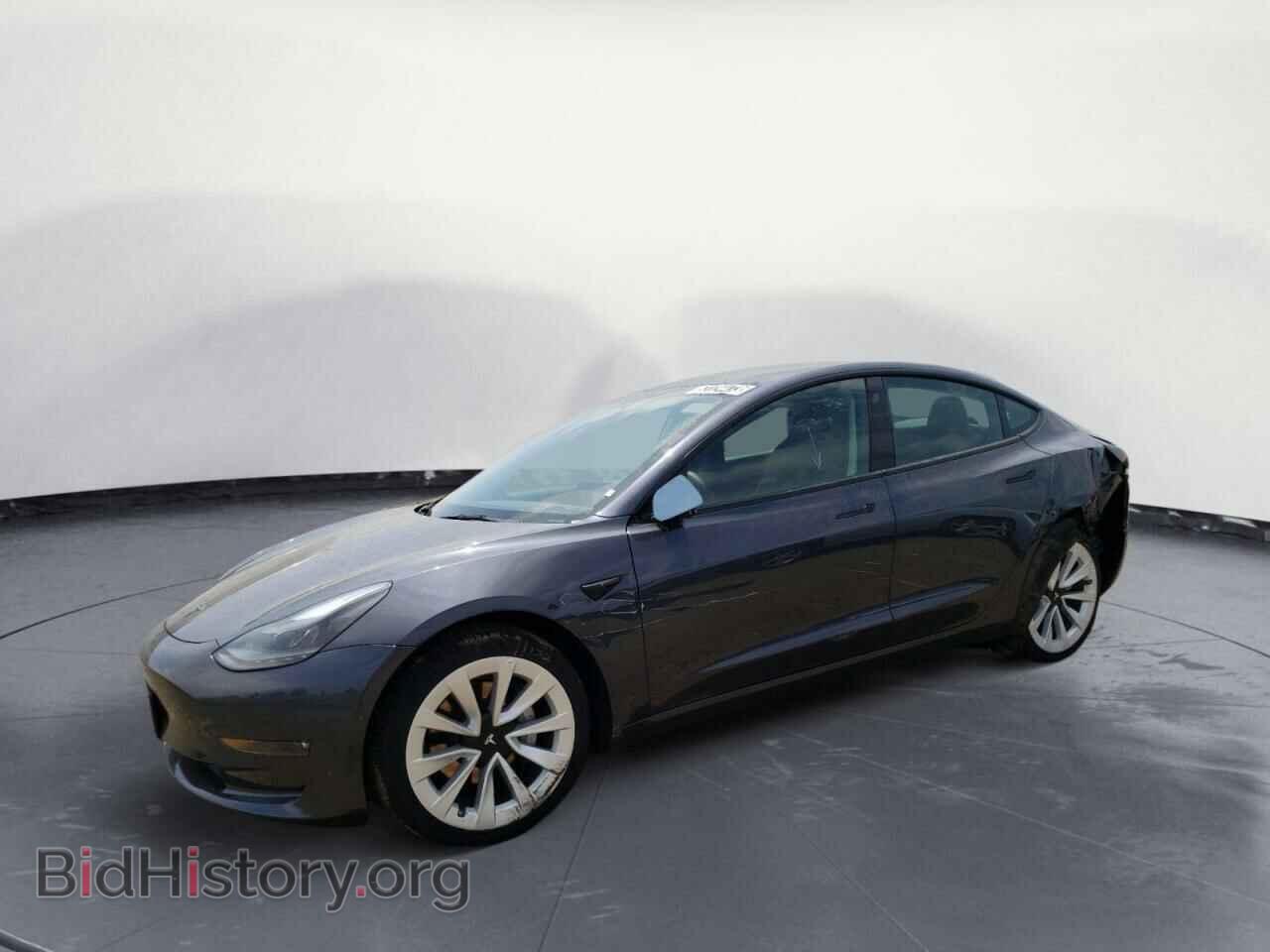 Photo 5YJ3E1EB3NF192652 - TESLA MODEL 3 2022