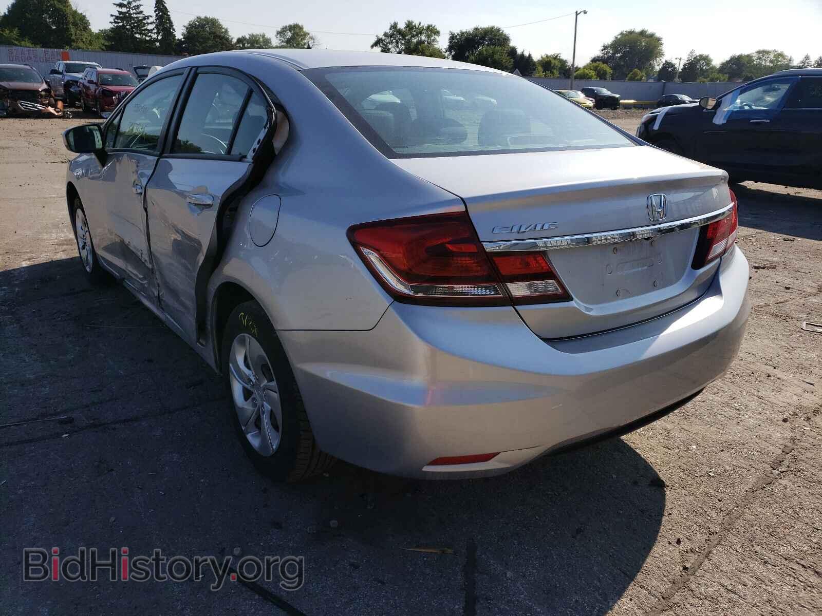 2014 HONDA CIVIC - VIN: 19XFB2F55EE080347 - Фото 3