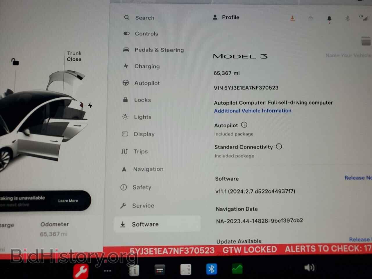2022 TESLA MODEL 3 - VIN: 5YJ3E1EA7NF370523 - Photo 9