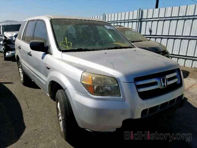 Photo 2HKYF18126H559081 - HONDA PILOT LX 2006