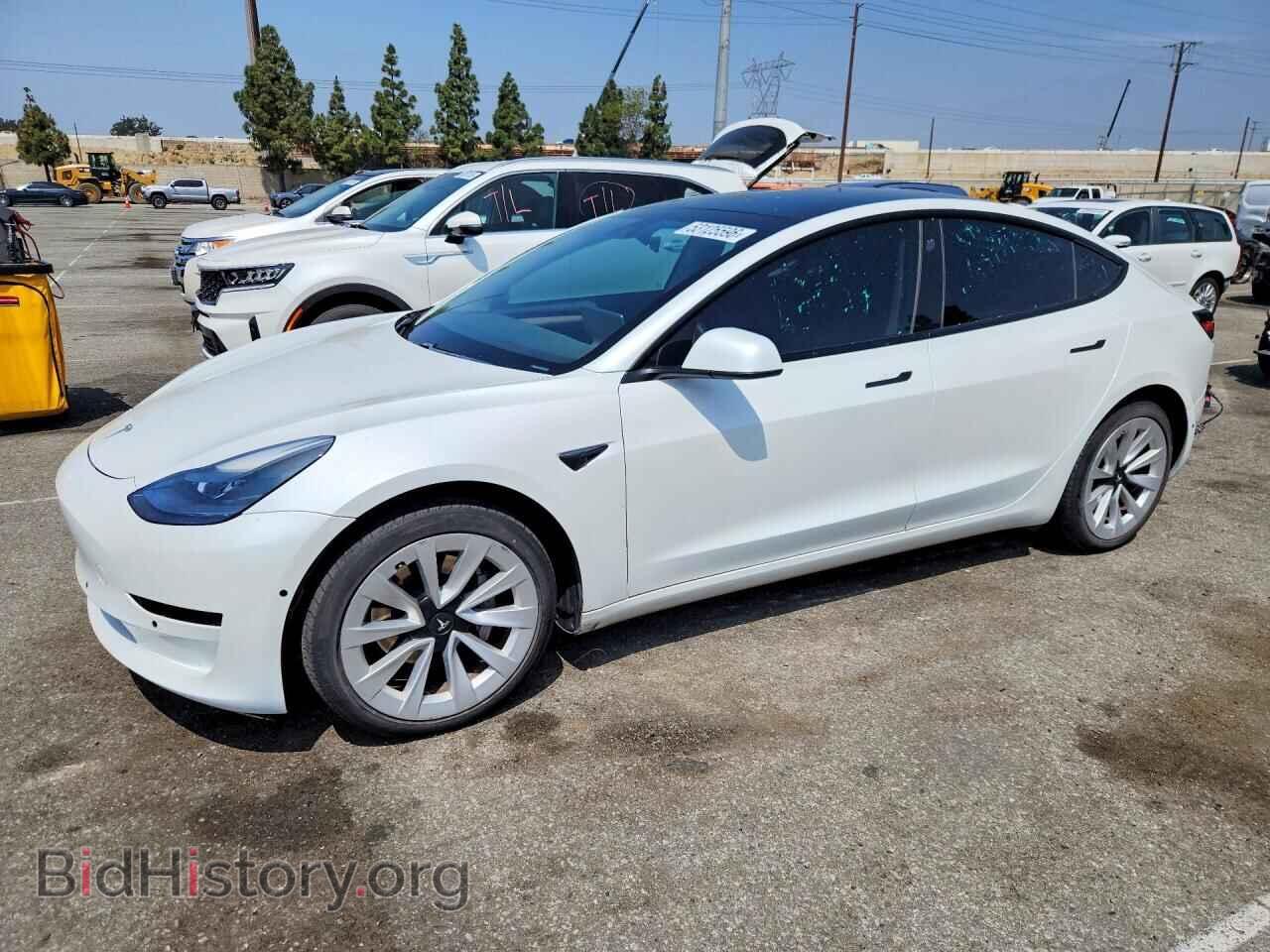 Photo 5YJ3E1EB6MF045143 - TESLA MODEL 3 2021