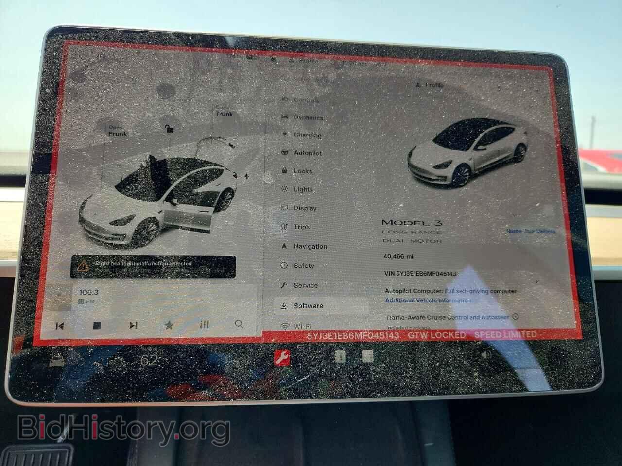 2021 TESLA MODEL 3 - VIN: 5YJ3E1EB6MF045143 - Photo 9
