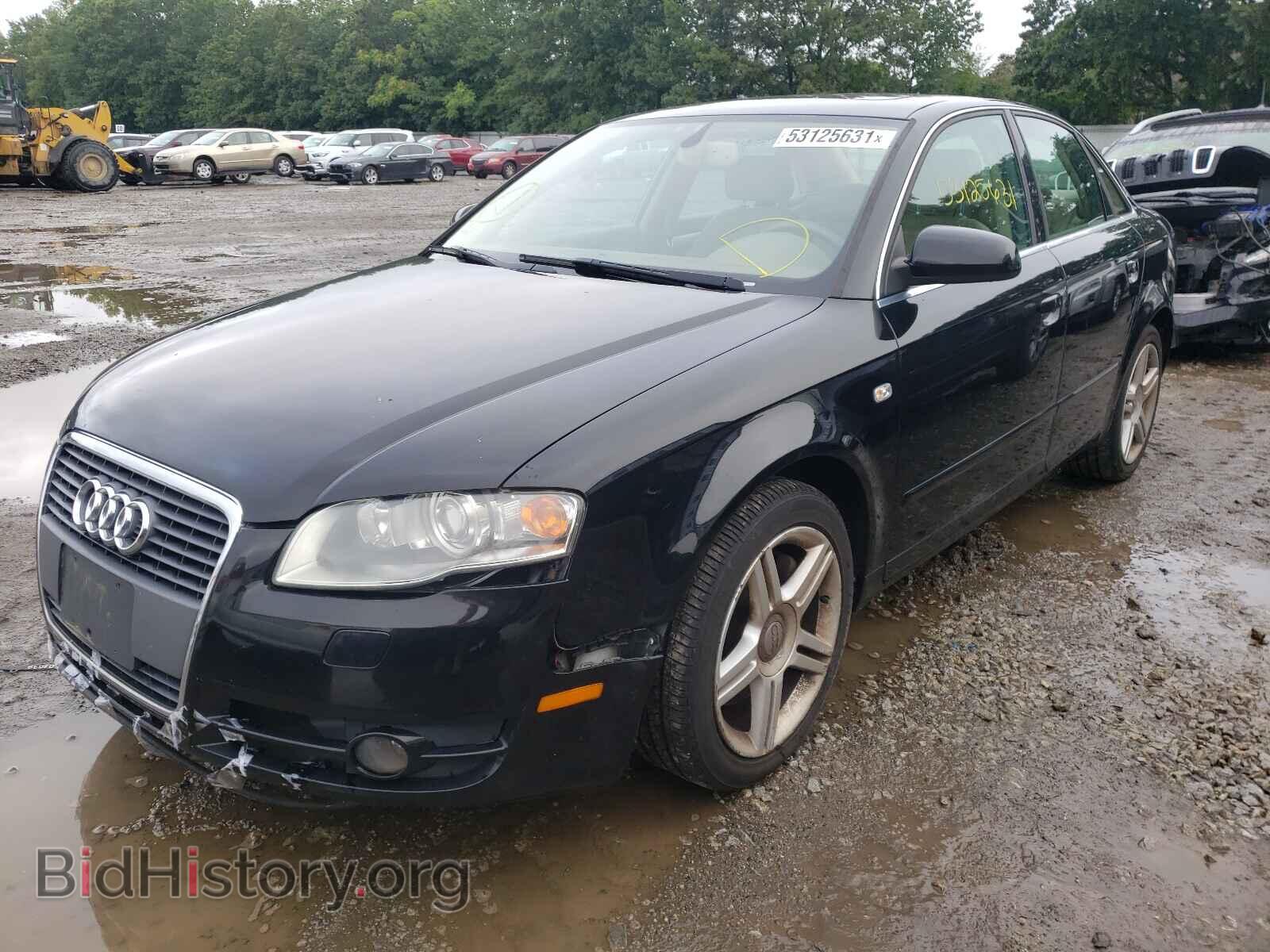 2007 AUDI A4 - VIN: WAUDF78E47A043315 - Фото 2