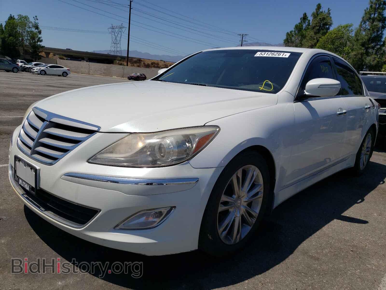 2012 HYUNDAI GENESIS - VIN: KMHGC4DD4CU189304 - Фото 2