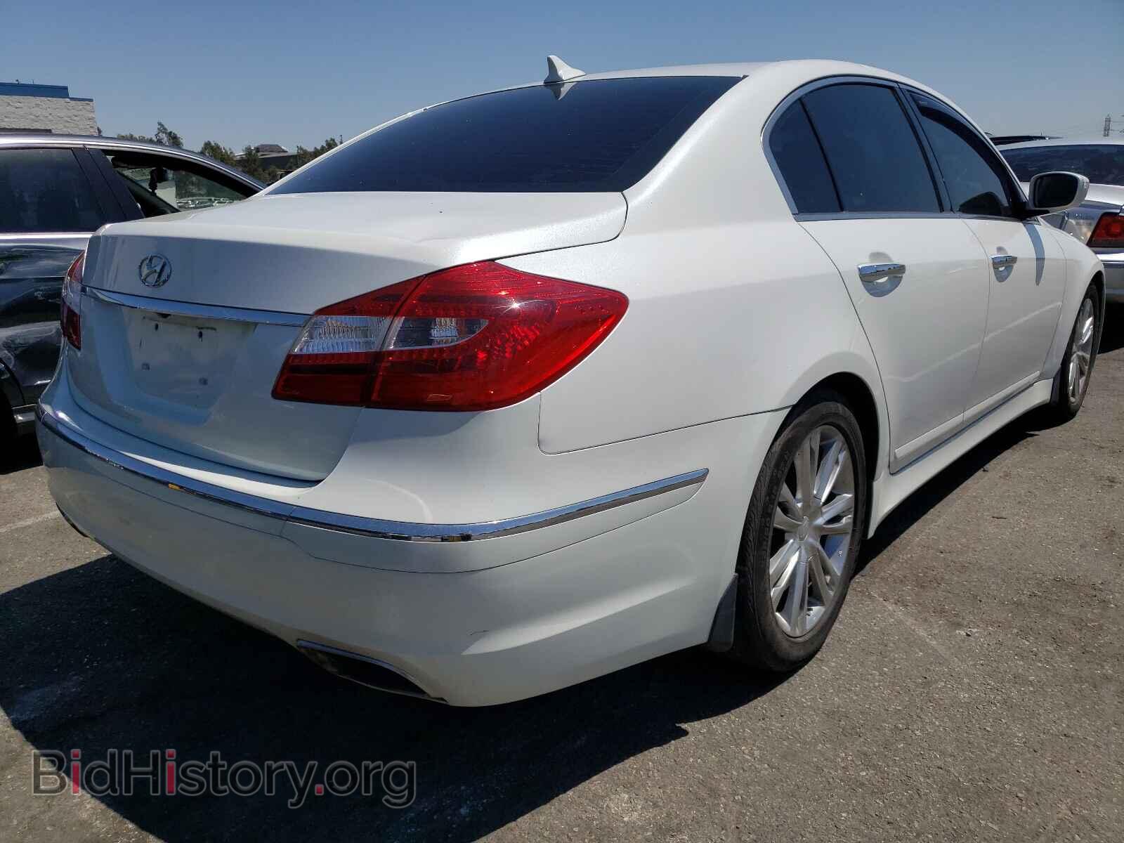 2012 HYUNDAI GENESIS - VIN: KMHGC4DD4CU189304 - Фото 4