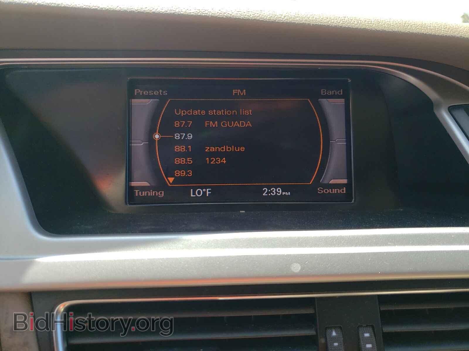 2011 AUDI A4 - VIN: WAUAFAFLXBN037117 - Фото 9