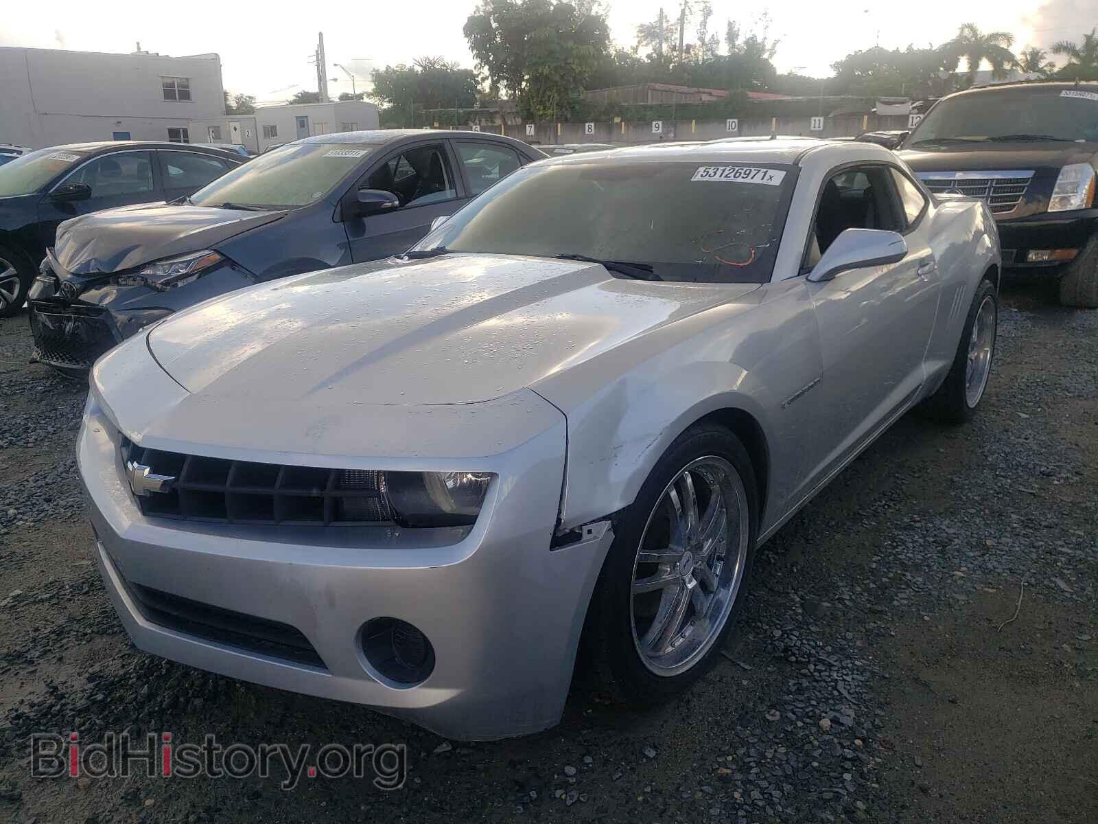 2012 CHEVROLET CAMARO - VIN: 2G1FA1E34C9198424 - Фото 2