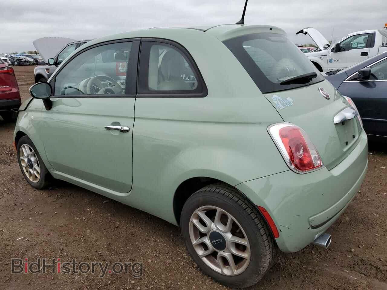 2012 FIAT 500 - VIN: 3C3CFFAR4CT370780 - Фото 2