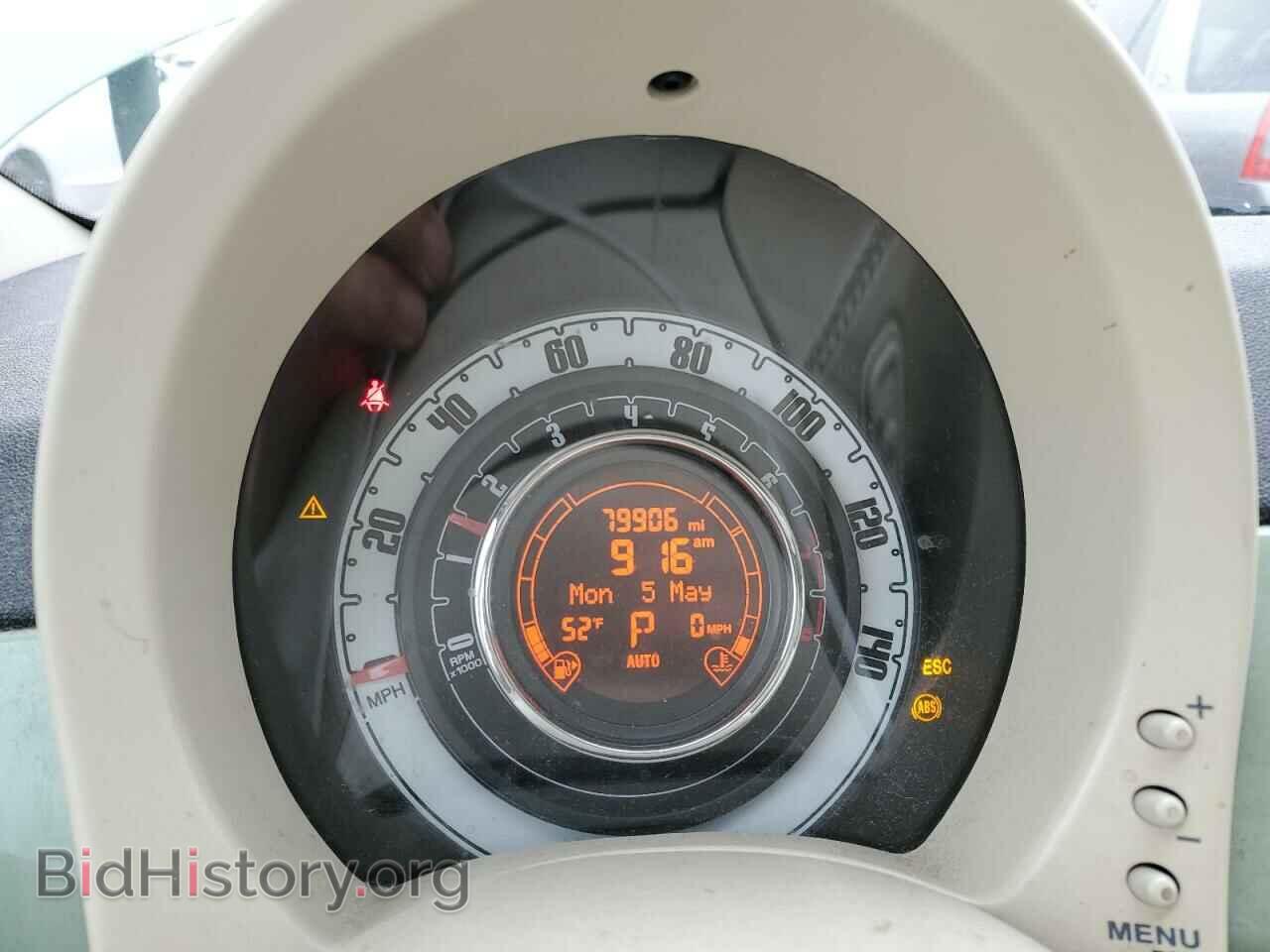 2012 FIAT 500 - VIN: 3C3CFFAR4CT370780 - Фото 9