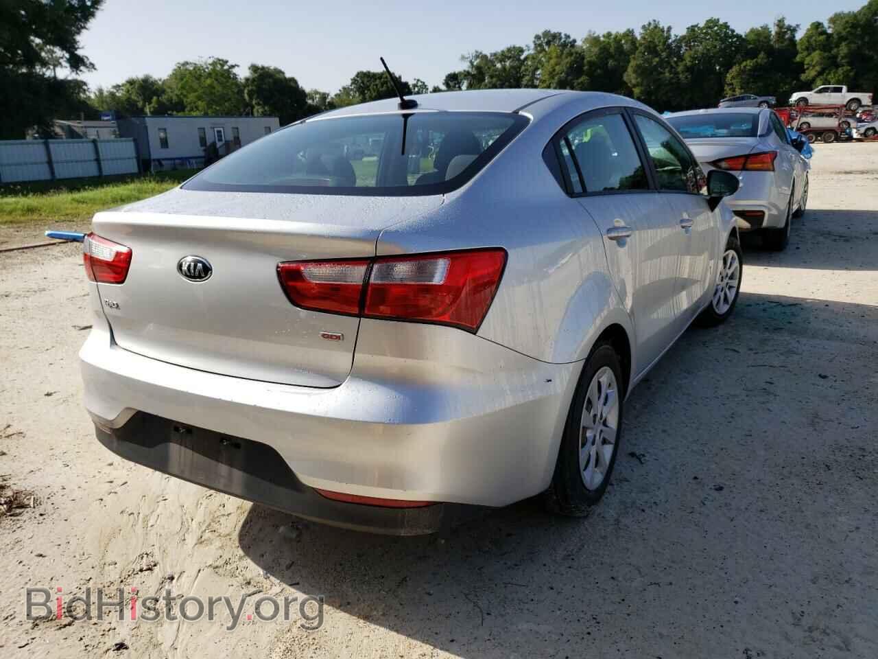 2017 KIA RIO - VIN: KNADM4A36H6021480 - Фото 4
