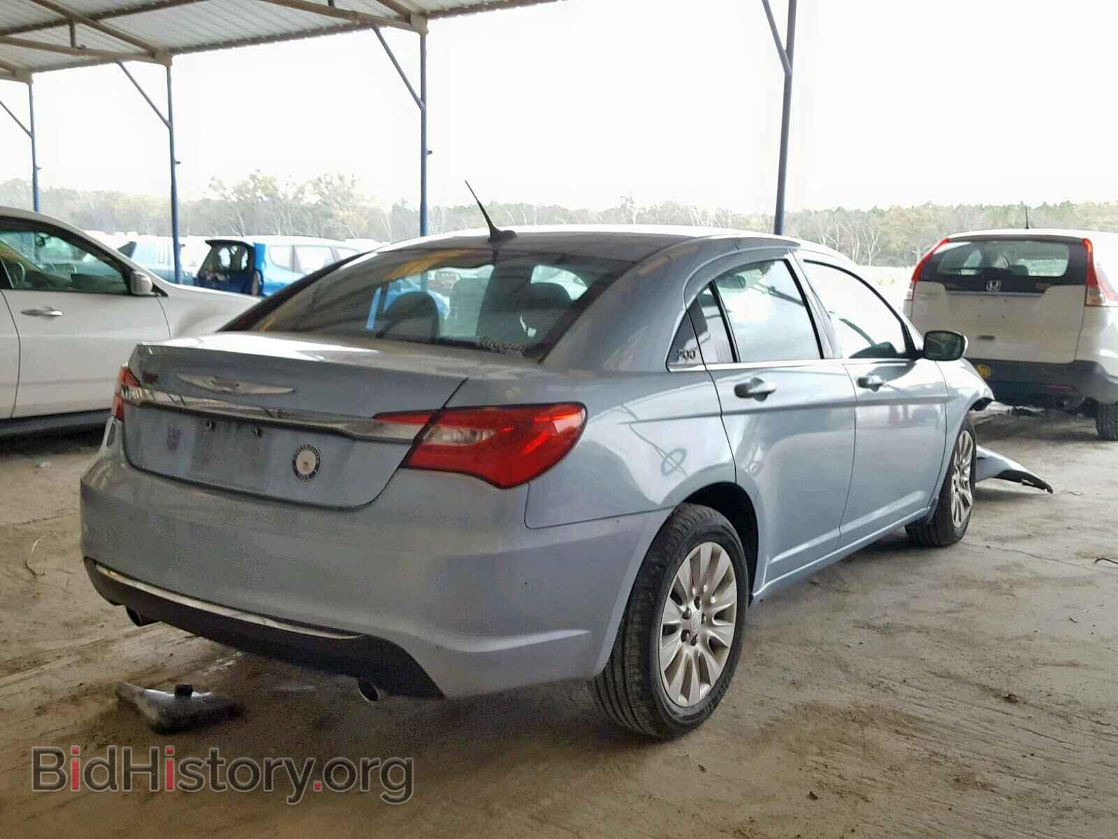 2014 CHRYSLER 200 - VIN: 1C3CCBAG4EN101553 - Фото 4