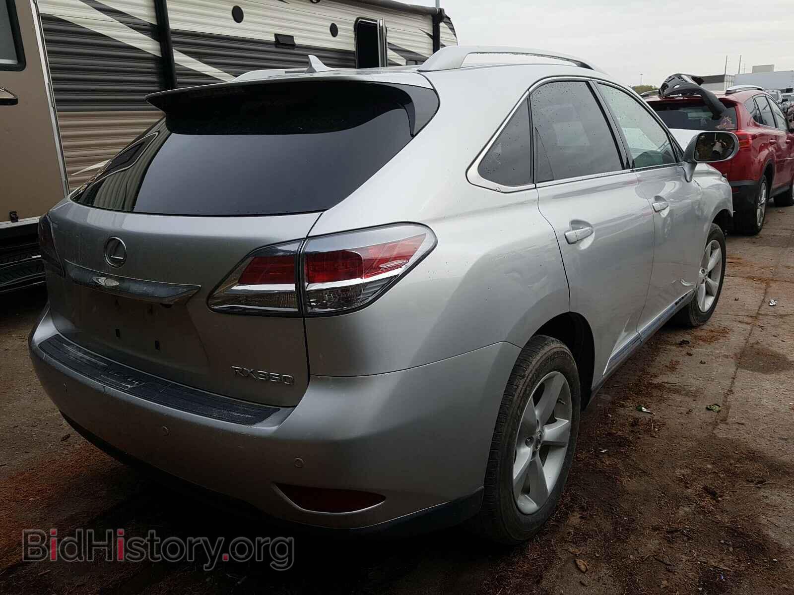 2013 LEXUS RX350 - VIN: 2T2BK1BA0DC191084 - Фото 4