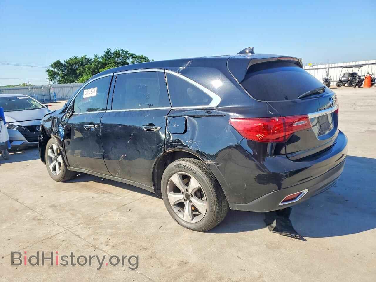 2016 ACURA MDX - VIN: 5FRYD3H28GB019162 - Фото 2