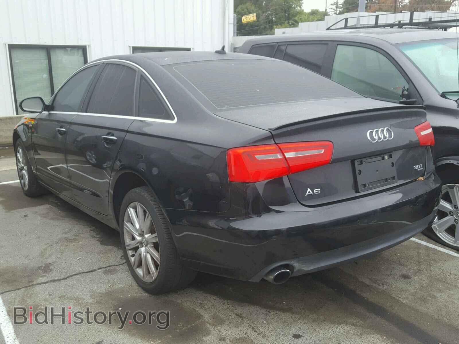 2013 AUDI A6 - VIN: WAUGGAFC8DN061197 - Фото 3