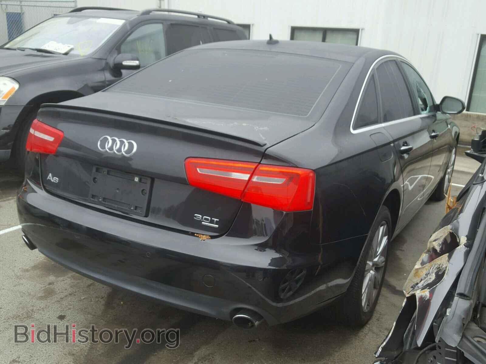 2013 AUDI A6 - VIN: WAUGGAFC8DN061197 - Фото 4