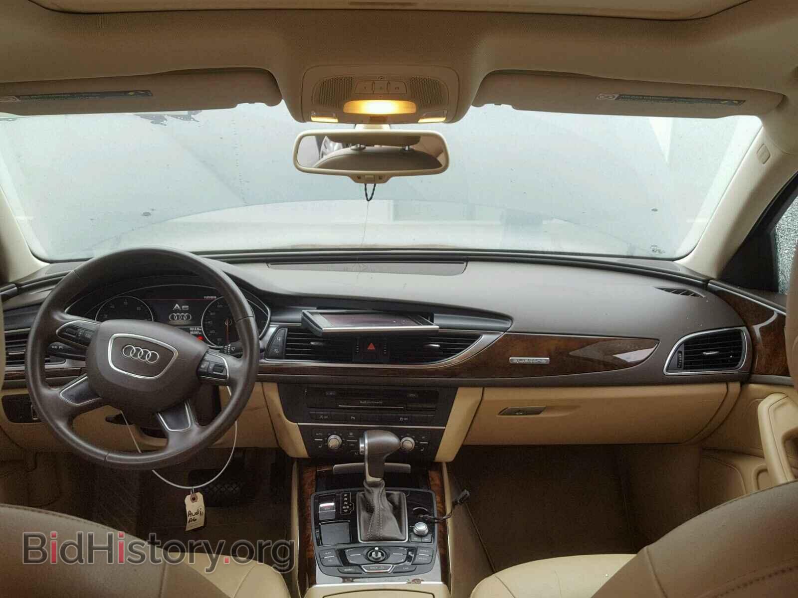 2013 AUDI A6 - VIN: WAUGGAFC8DN061197 - Фото 9