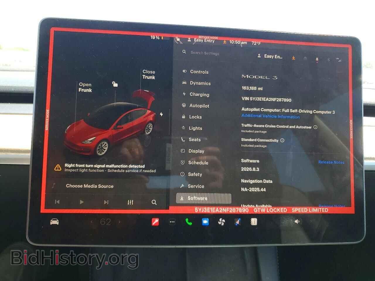 2022 TESLA MODEL 3 - VIN: 5YJ3E1EA2NF287890 - Фото 9
