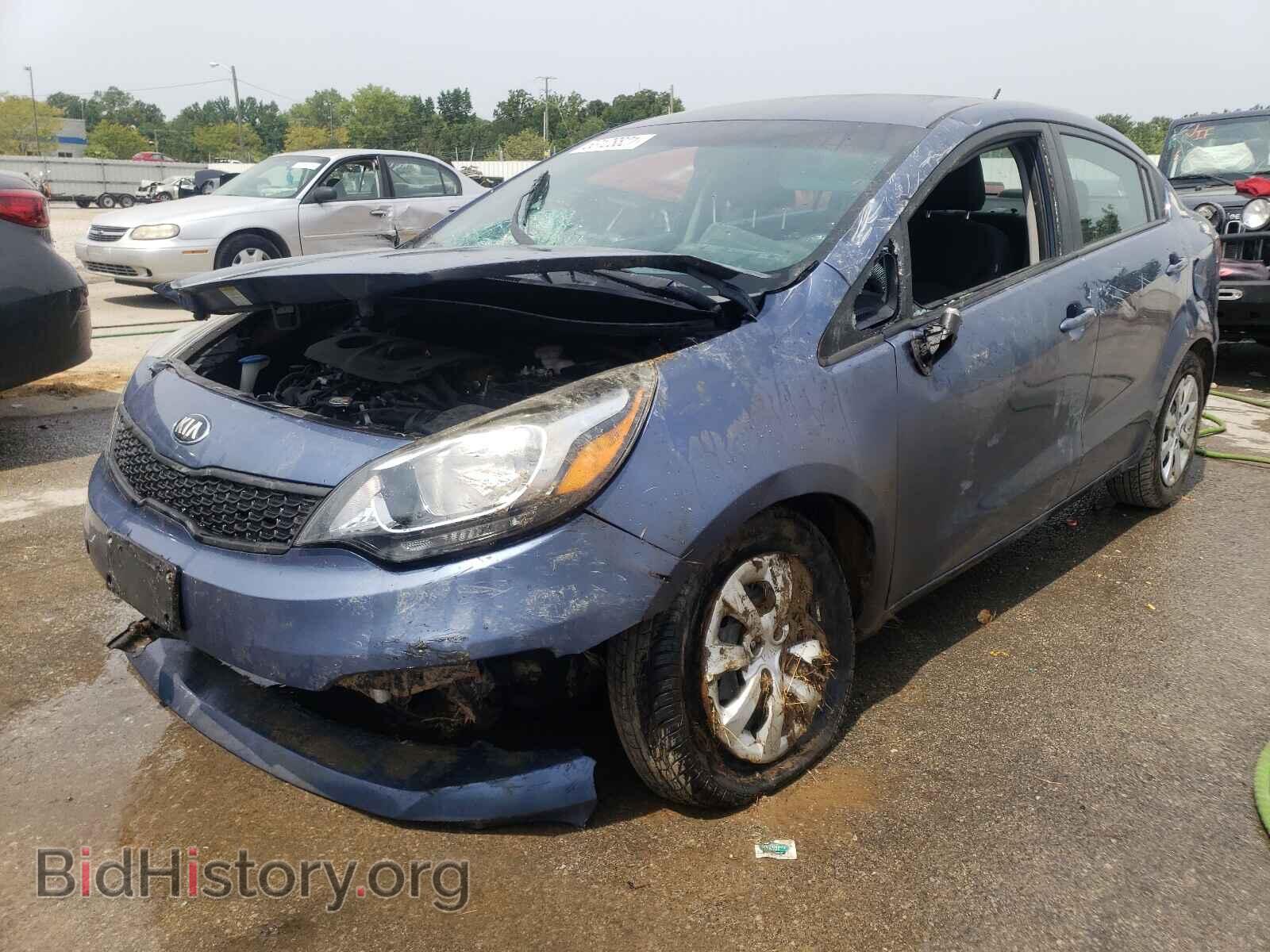 2016 KIA RIO - VIN: KNADM4A35G6557478 - Фото 2