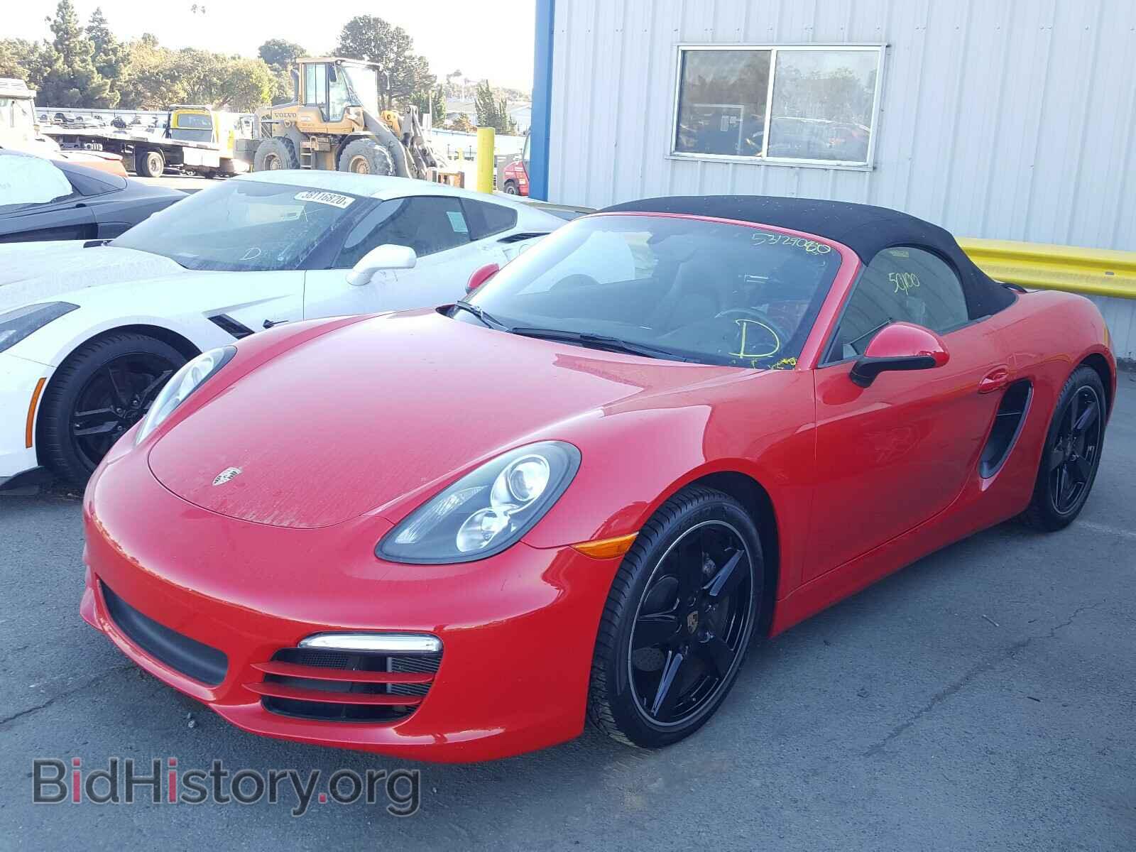 2014 PORSCHE BOXSTER - VIN: WP0CA2A84EK120843 - Фото 2