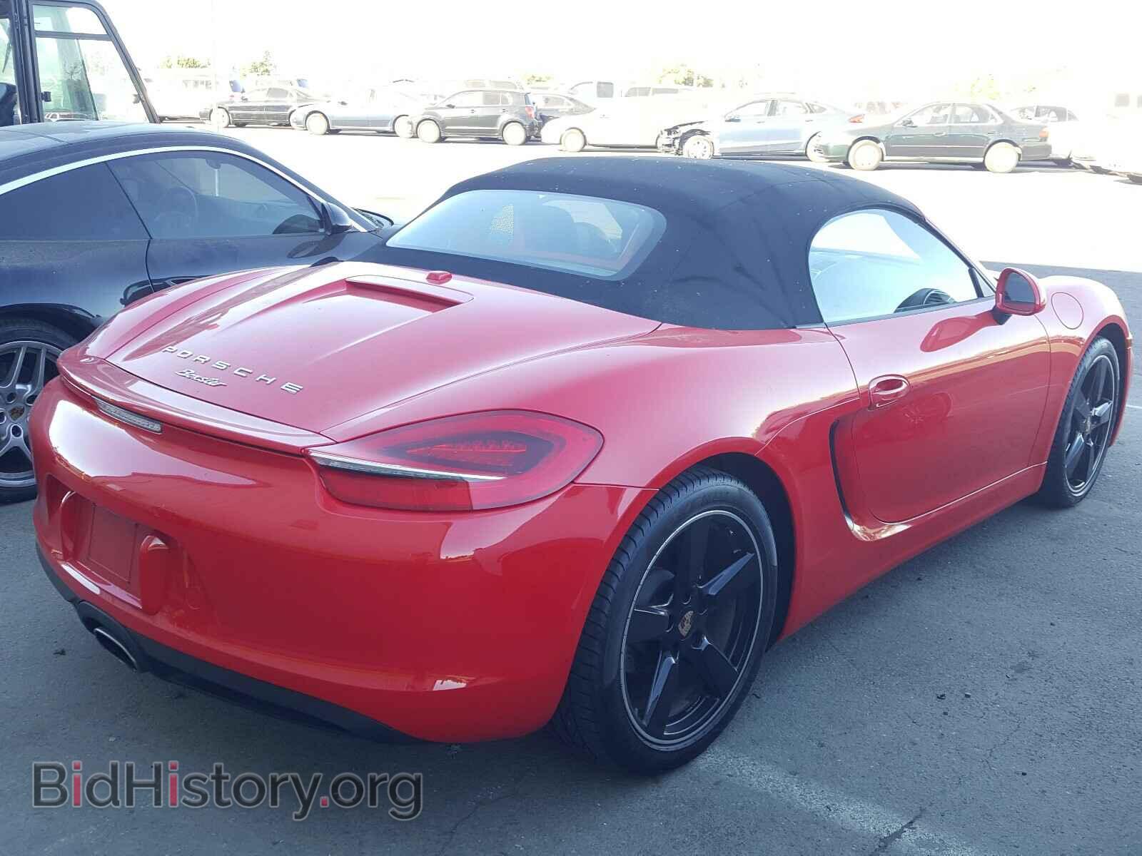 2014 PORSCHE BOXSTER - VIN: WP0CA2A84EK120843 - Фото 4