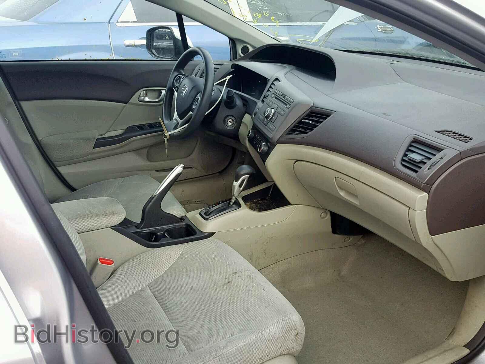 2012 HONDA CIVIC - VIN: 19XFB2F89CE035130 - Фото 5