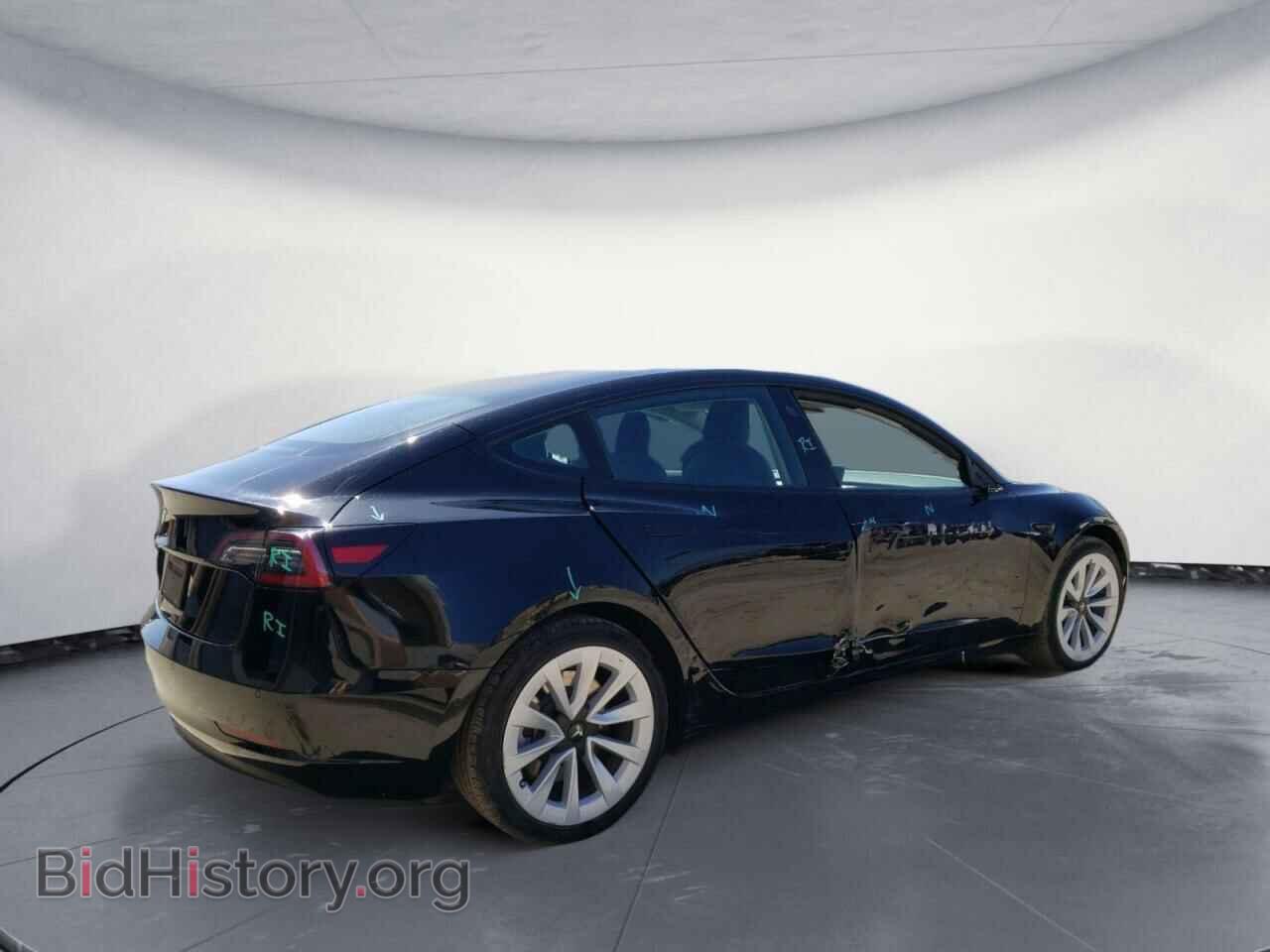 2022 TESLA MODEL 3 - VIN: 5YJ3E1EA4NF190724 - Фото 3