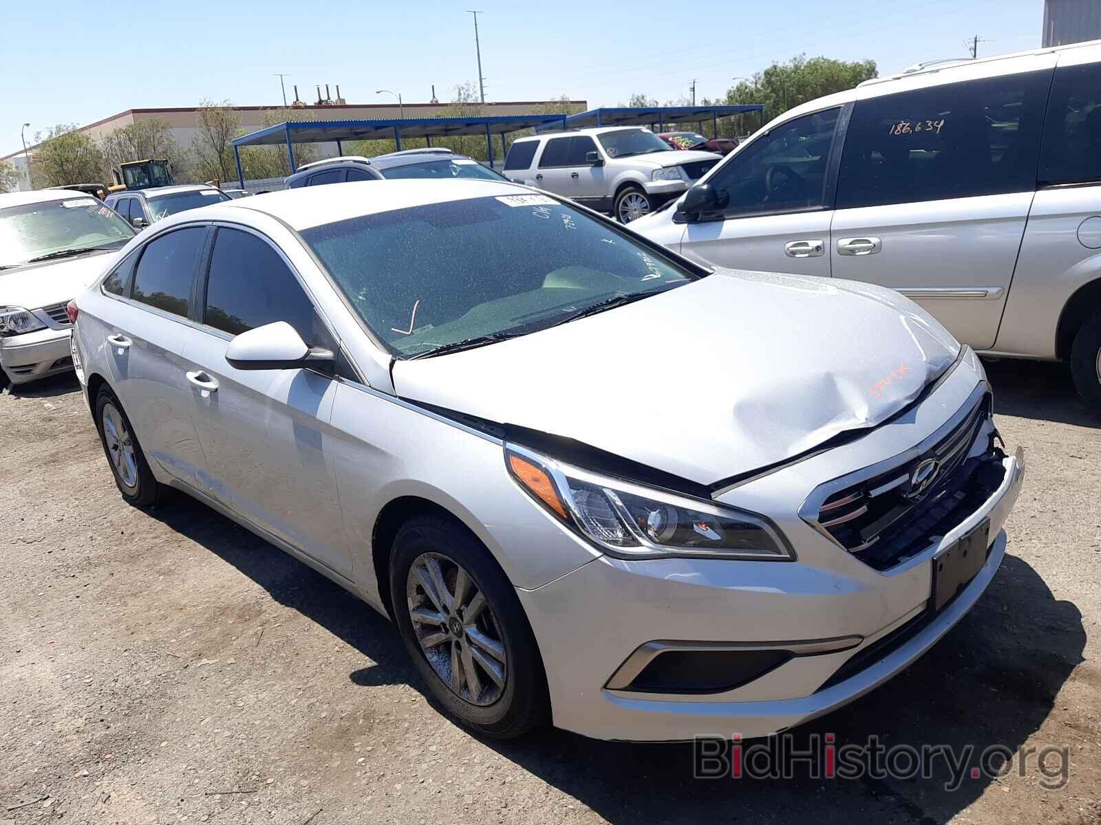 Фотография 5NPE24AF8HH579702 - HYUNDAI SONATA 2017