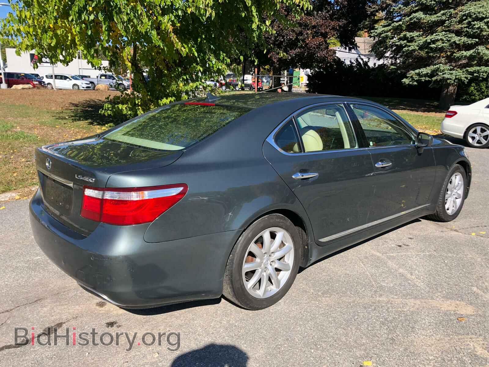2007 LEXUS LS460 - VIN: JTHBL46F075008940 - Фото 4