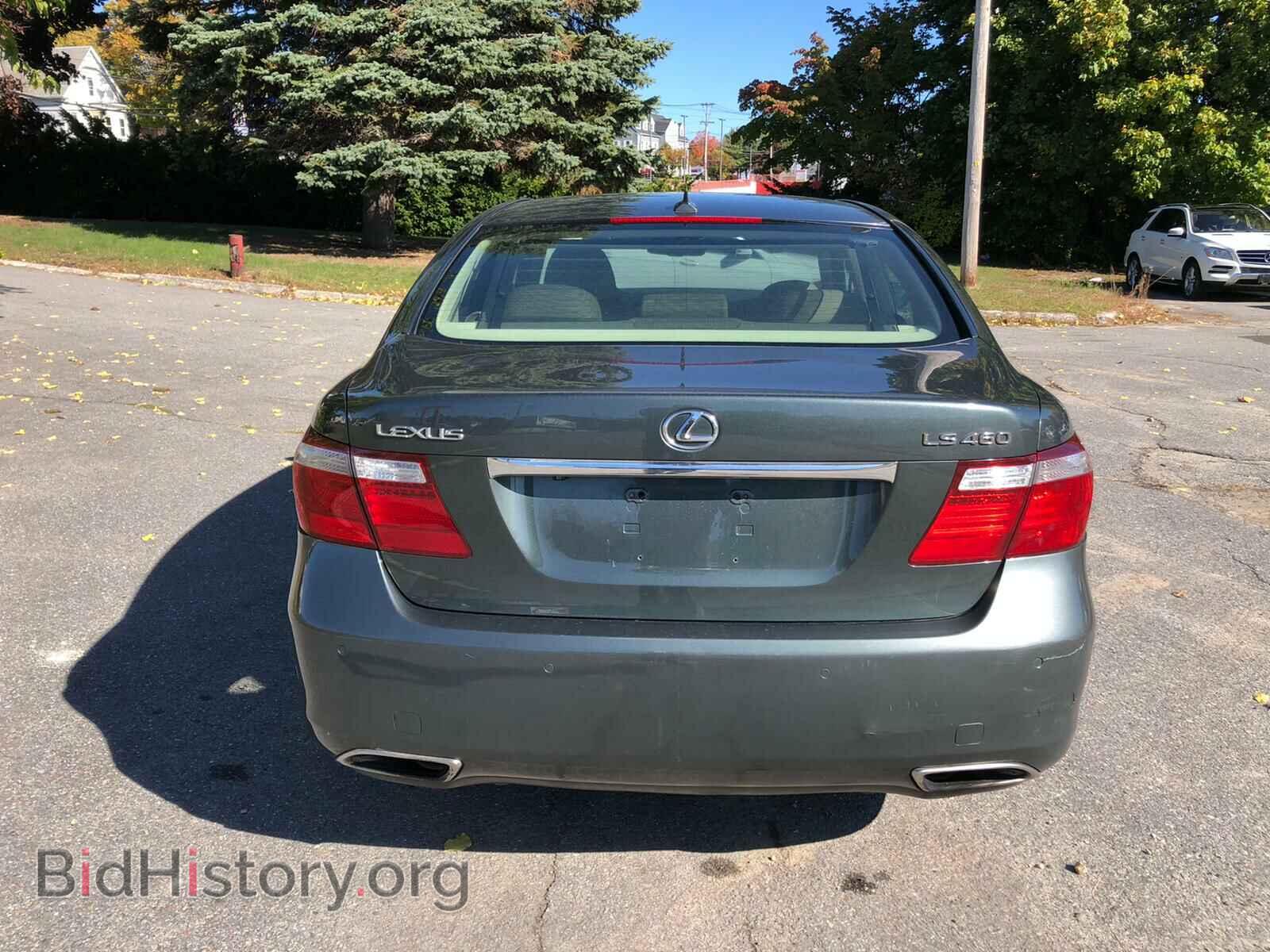 2007 LEXUS LS460 - VIN: JTHBL46F075008940 - Фото 7