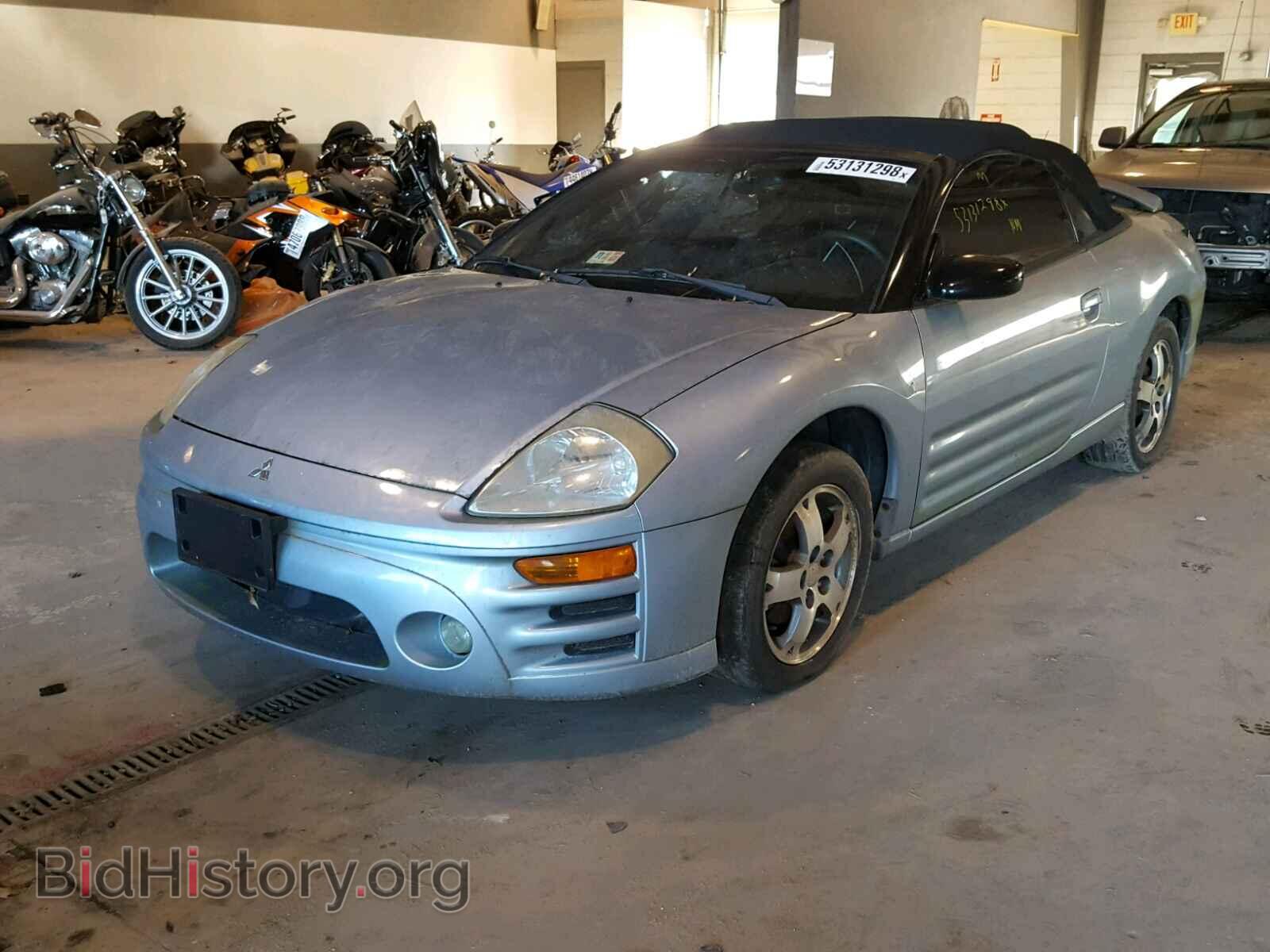 2004 MITSUBISHI ECLIPSE - VIN: 4A3AE45G14E048342 - Фото 2
