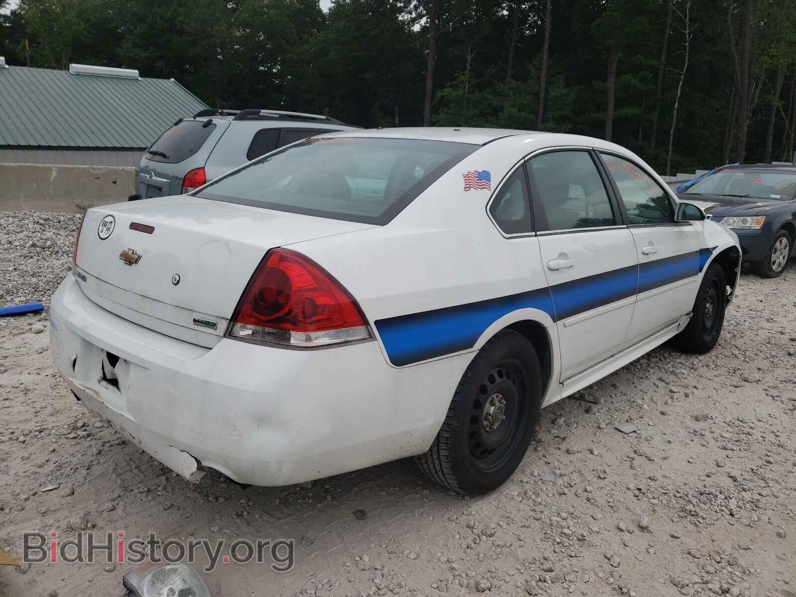 2012 CHEVROLET IMPALA - VIN: 2G1WD5E30C1290918 - Фото 4