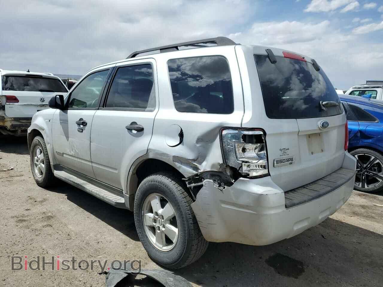 2008 FORD ESCAPE - VIN: 1FMCU03108KB28160 - Фото 2