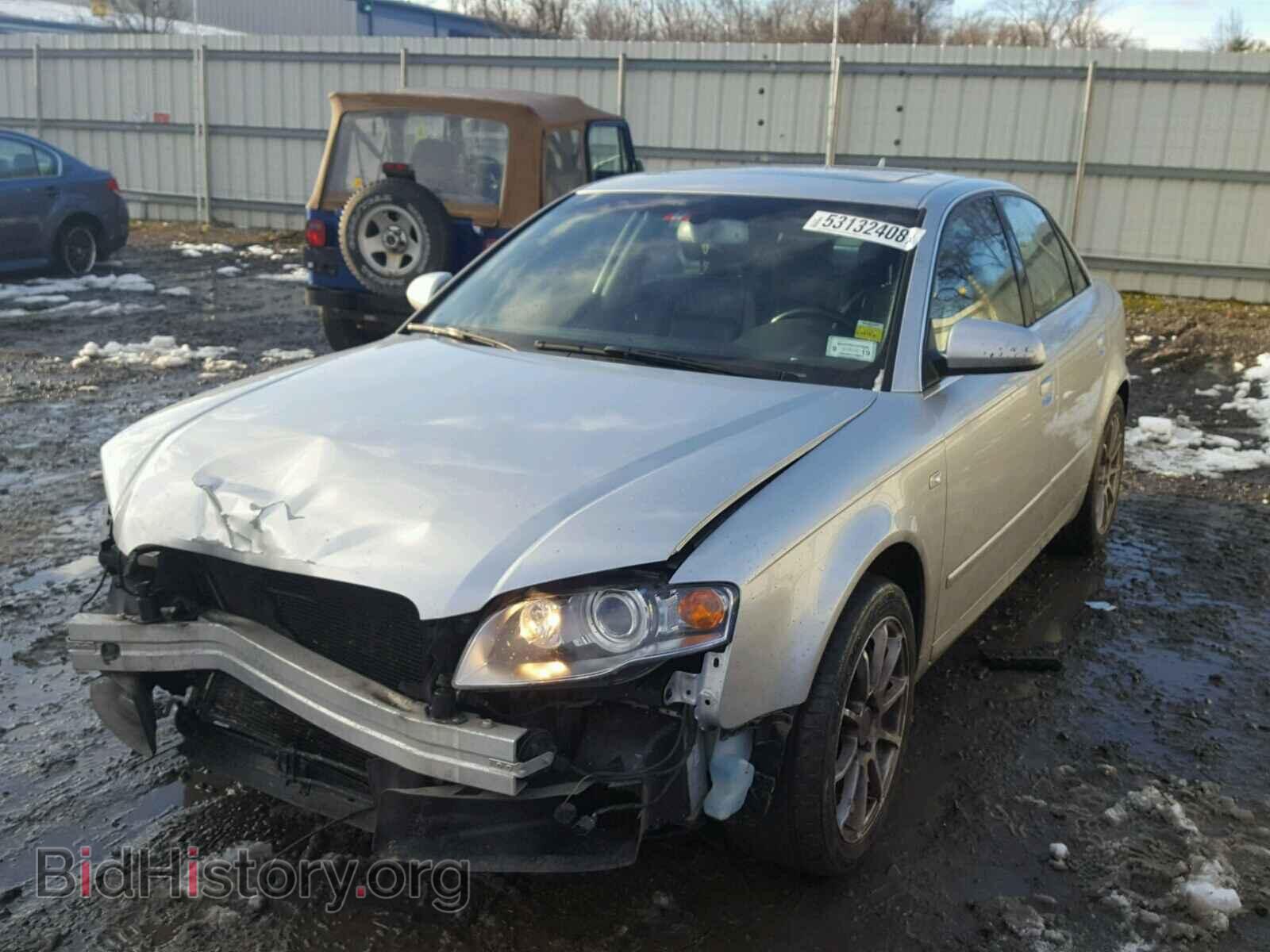 2007 AUDI A4 - VIN: WAUDF78E17A266010 - Фото 2