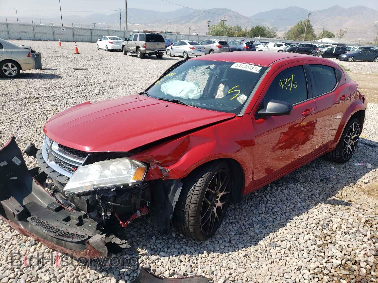 2014 DODGE AVENGER - VIN: 1C3CDZAB8EN129897 - Фото 2
